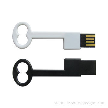 Key Shape USB Flash Drives, Made of Plastic Material, Multi-color Available